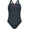 Купальник Arena Team Swimsuit Swim Pro Solid 004760-504 темно-сірий 38 (3468337617358) зображення 3