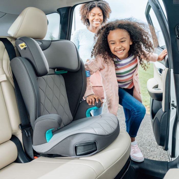 Автокресло Graco Affix i-Size, 100-150 см (2/3) сіро-коричневе (8CV999IROEU) изображение 8