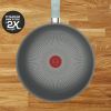Сковорода Tefal Halo EUCALYPTUS, 26см, алюміній, бакеліт, сірий (G0167702) зображення 6