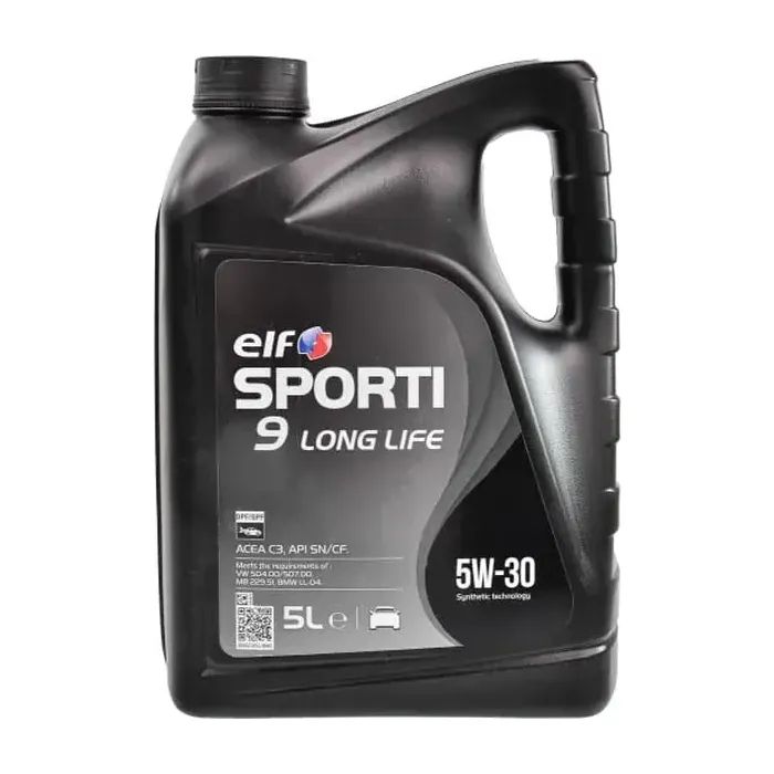 Моторное масло ELF SPORTI 9 LONG LIFE 5W-30 5л (214251)