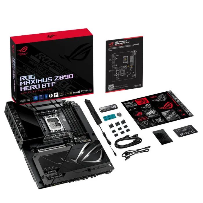 Материнская плата ASUS ROG MAXIMUS Z890 HERO BTF изображение 2