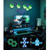 Светильник Govee H606A Glide Hexagon Light, 7шт, RGBIC WI-FI/Bluetooth, Meteor grey (H606AC81) изображение 9