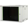 Шкаф настенный Lande Eurobox 16U 19" 540x450, серая (LN-EUBOX16U5445-LG-1)