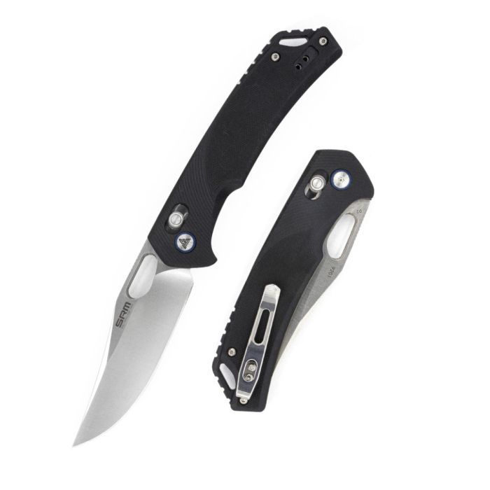 Ніж SRM Retriever 9201, Black G10, Satin (9201_) зображення 9