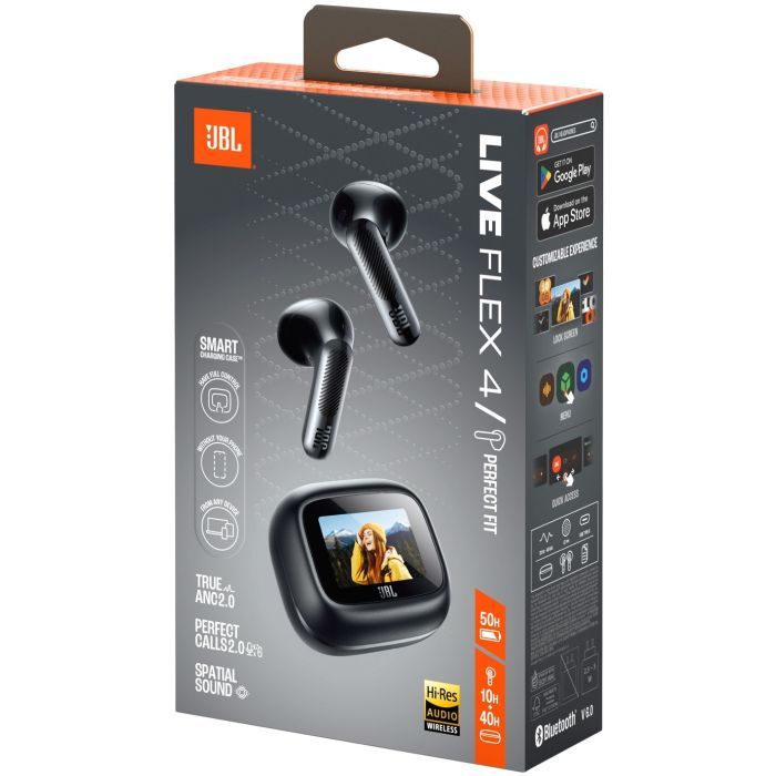 Наушники JBL Live Flex 4 Black (JBLLIVEFLEX4BLK) изображение 10