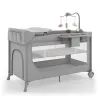 Детский манеж Kinderkraft с пеленатором Leody Up Grey (5902533930135)