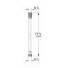 Шланг для душа Grohe VitalioFlex Silver TwistStop 2000 (27507001) зображення 3