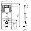 Инсталляция Tece для унітаза 4 в 1 (9400414) изображение 8