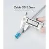 Патч-корд 0.75м UTP cat 5e RJ-45 blue Vention (VAP-A10-S075) изображение 9
