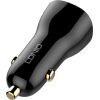 Зарядное устройство LDNIO 2xUSB-C PD30W 60W car adapter black (C104) изображение 4