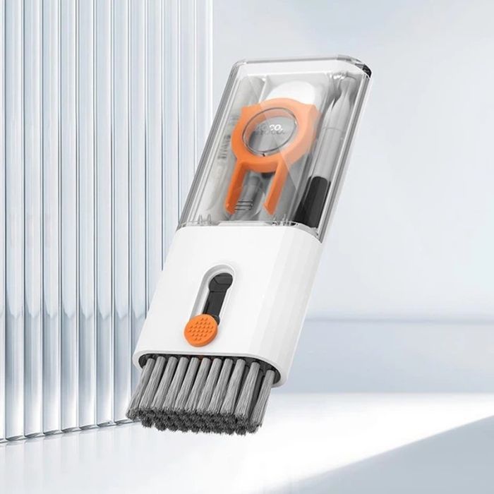 Универсальный чистящий набор HOCO UT2 Mr. Gadget 10in1, White (Hoco UT2) изображение 8