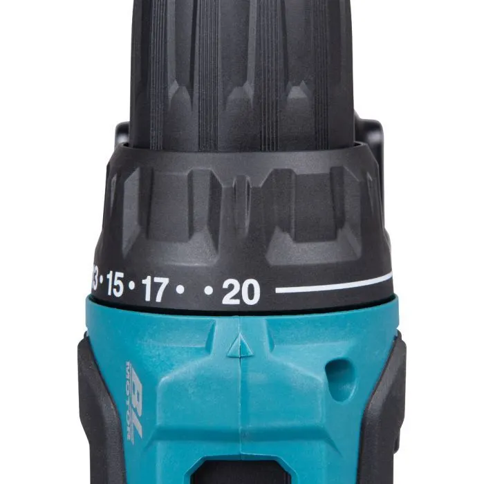 Шуруповерт Makita DDF490WV, 18V, АКБ 1x2Ah, 27·65Нм, 0-500·0-1900об/хв, кейс, 1.4кг (DDF490WV) зображення 5