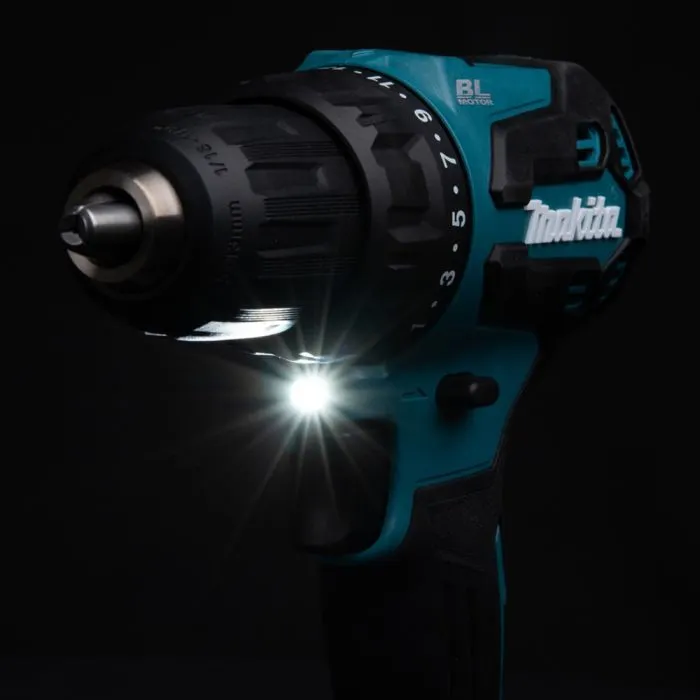 Шуруповерт Makita DDF490WV, 18V, АКБ 1x2Ah, 27·65Нм, 0-500·0-1900об/хв, кейс, 1.4кг (DDF490WV) зображення 7