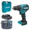 Шуруповерт Makita DDF490WV, 18V, АКБ 1x2Ah, 27·65Нм, 0-500·0-1900об/хв, кейс, 1.4кг (DDF490WV)