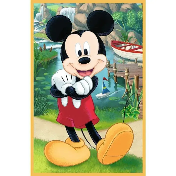 Пазл Trefl Mickey&friends Миша на святі 3 х 50 елементів (5900511348811) зображення 3