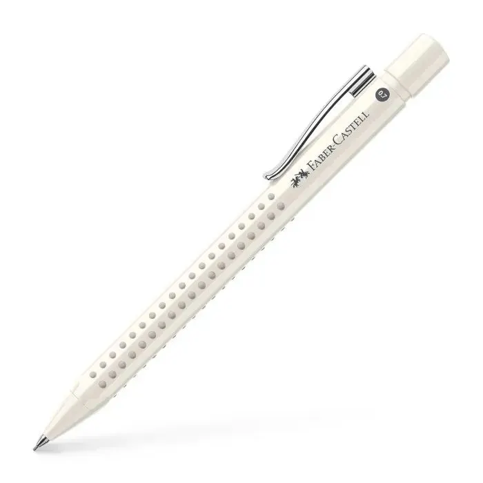 Олівець механічний Faber-Castell Grip 2010, колір корпусу білий, 0,7 мм (32262)
