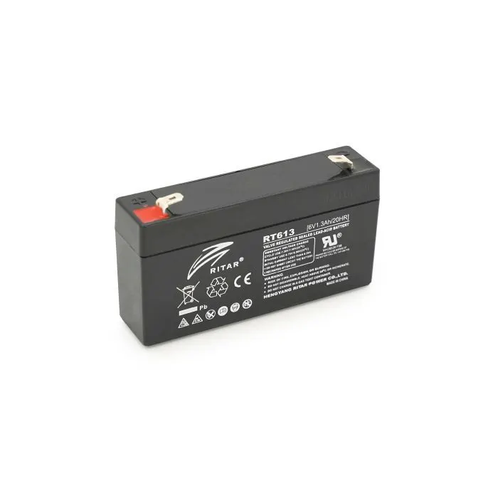 Батарея до ДБЖ Ritar RT613, 6V 1.3Ah (RT613B)