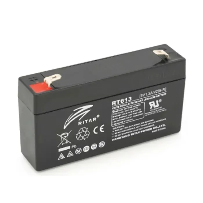 Батарея до ДБЖ Ritar RT613, 6V 1.3Ah (RT613B)