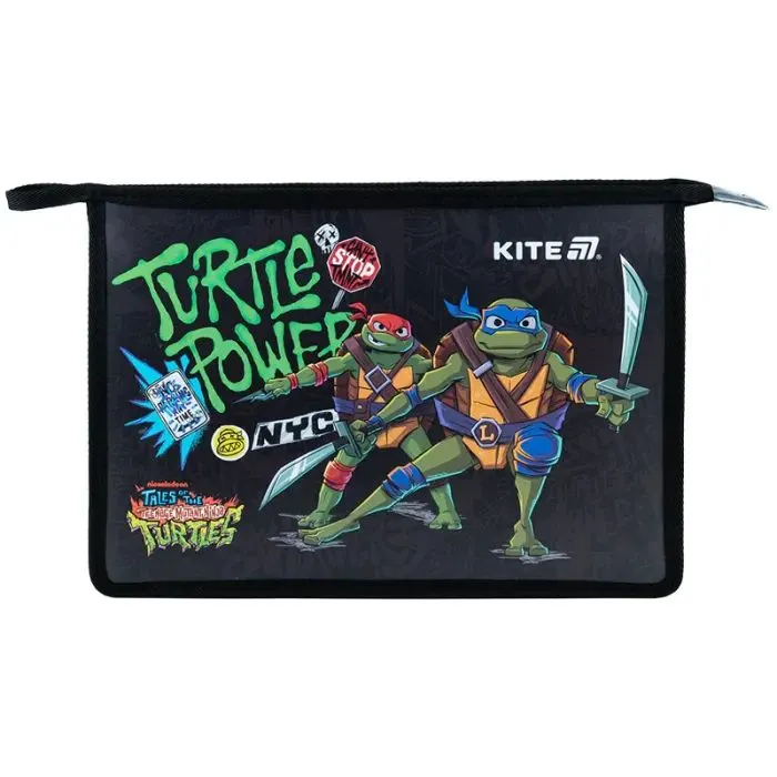 Папка на молнии Kite A4+ Ninja Turtles (NT25-428) изображение 2