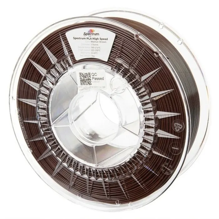 Пластик для 3D-принтера Spectrum PLA HS Premium 1.75mm 1kg Walnut Brown (81066)