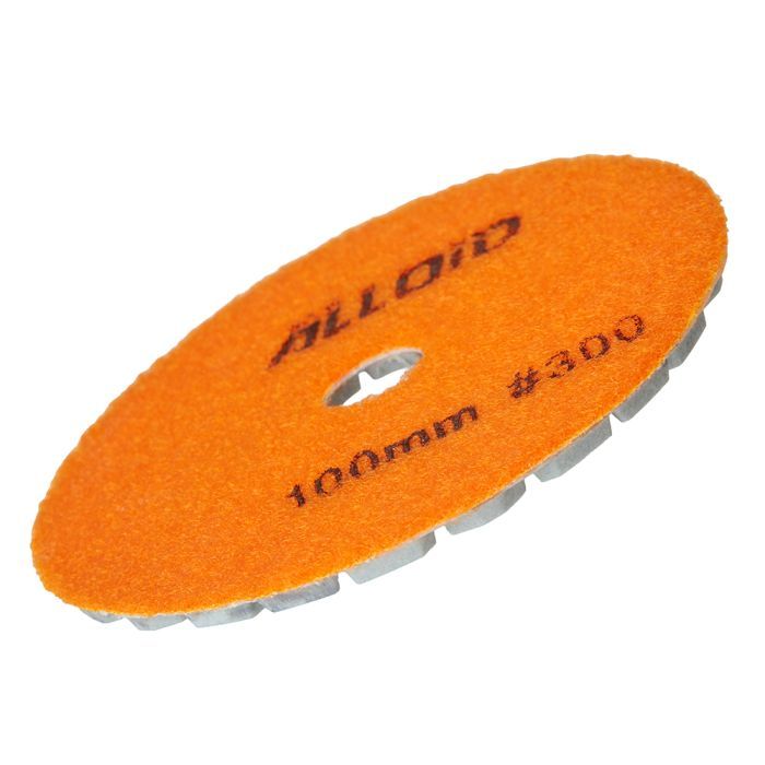 Круг зачистной Alloid Pro, алмазный, шлифовальный, на липучке, COMBS, 100мм, зерно 150 (DD-63379) изображение 3