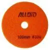 Круг зачистной Alloid Pro, алмазный, шлифовальный, на липучке, COMBS, 100мм, зерно 300 (DD-63381)
