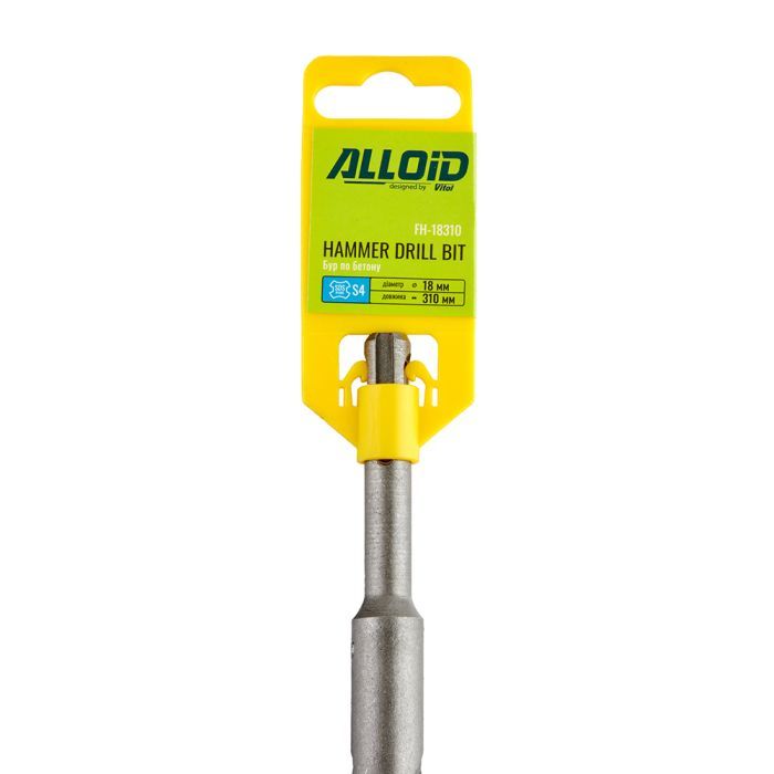Бур Alloid по бетону, SDS-plus, S4, 12310мм (FH-12310) изображение 3