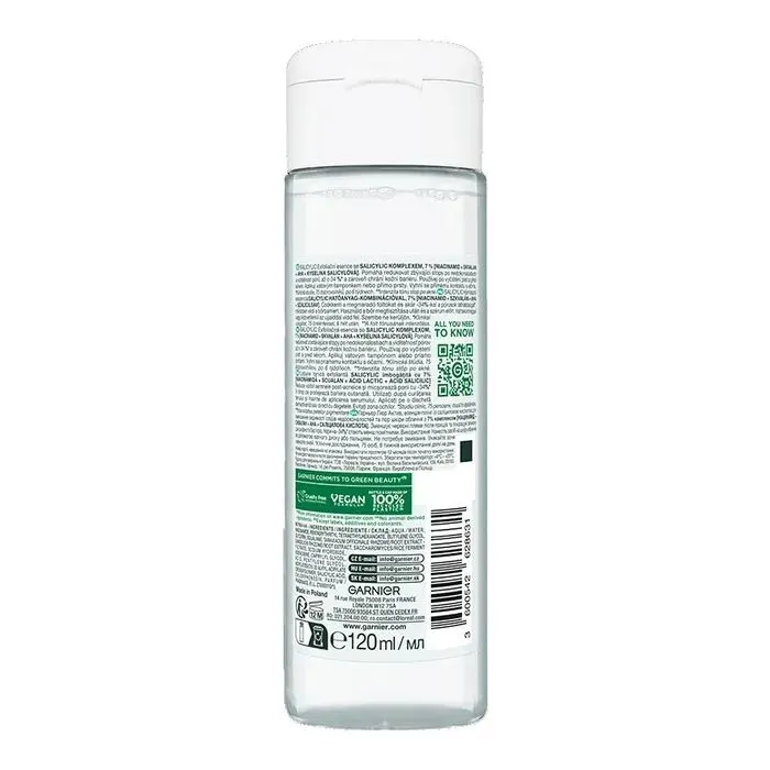 Емульсія для обличчя Garnier Pure Active З саліциловою кислотою 120 мл (3600542628631) зображення 2