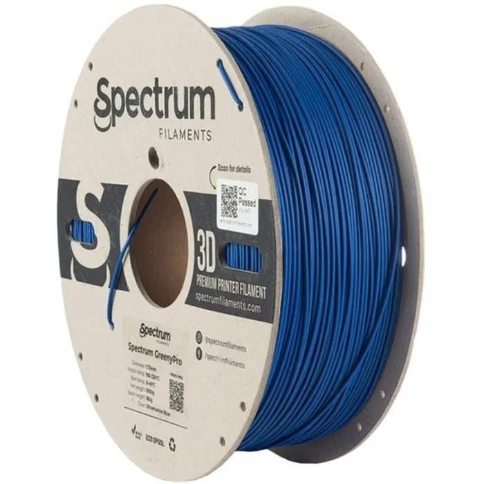 Пластик для 3D-принтера Spectrum GreenyPro 1.75mm 1kg Blue, Ultramarine (80904)