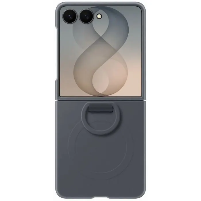 Чохол до мобільного телефона Samsung Galaxy Flip 8 Silicone Ring Magnet Graphite (EF-EF776CBEGUA) зображення 3