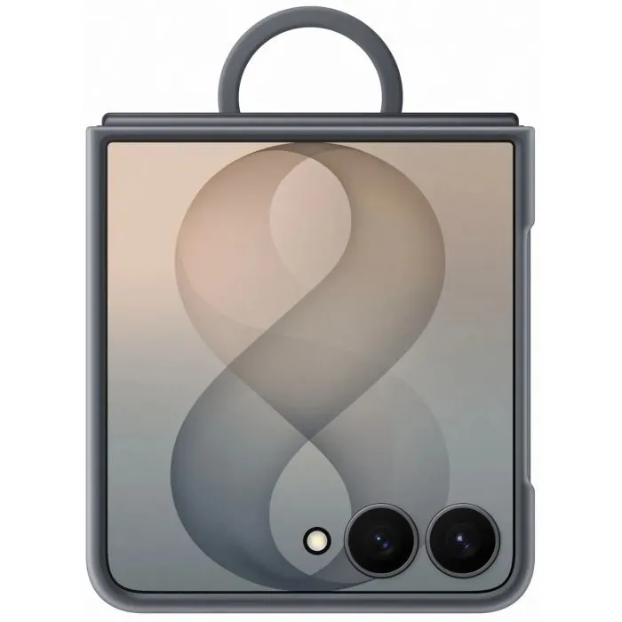Чохол до мобільного телефона Samsung Galaxy Flip 8 Silicone Ring Magnet Graphite (EF-EF776CBEGUA) зображення 4