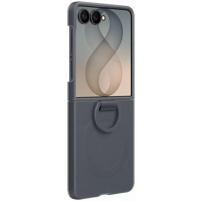 Чохол до мобільного телефона Samsung Galaxy Flip 8 Silicone Ring Magnet Graphite (EF-EF776CBEGUA) зображення 5