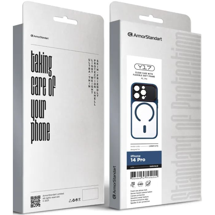 Чехол для мобильного телефона Armorstandart Y17 MagCase Apple iPhone 14 Pro Orange (ARM91481) изображение 3