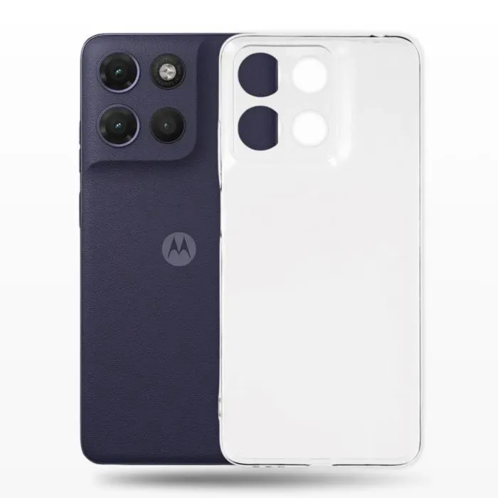 Чехол для мобильного телефона BeCover Silicone Motorola Moto G17 / G17 Power Transparent (716017) изображение 2