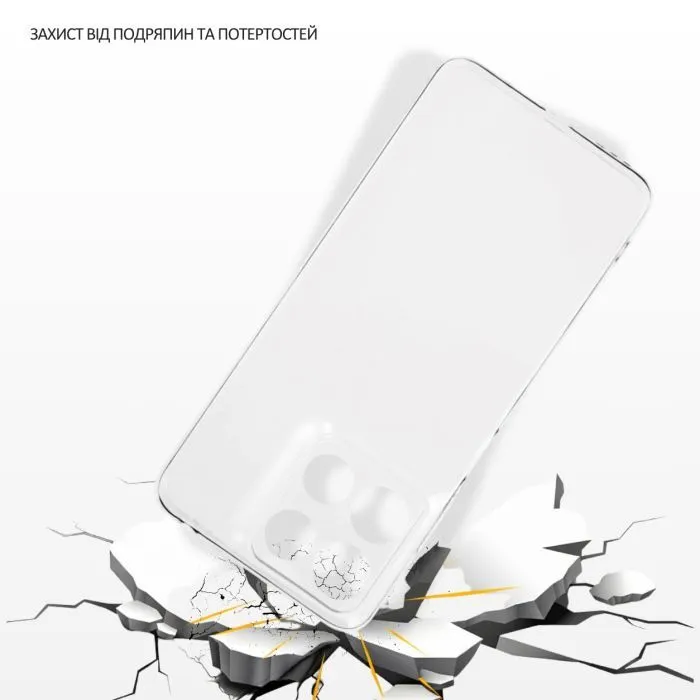 Чехол для мобильного телефона BeCover Silicone Motorola Moto G17 / G17 Power Transparent (716017) изображение 5