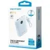 Батарея универсальная Vention 20000mAh, 22.5W, PD, QC, Blue (FKBL0-C) изображение 3