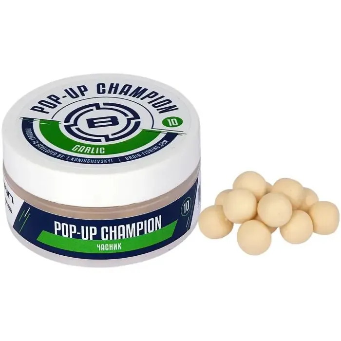 Бойл Brain Champion Pop-Up Garlic (часник) 6mm 34g (1858.11.60)