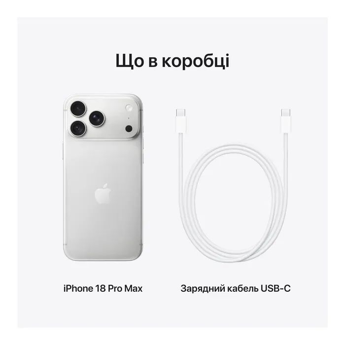 Мобильный телефон Apple iPhone 18 Pro Max 1TB Black (MJXX4AF/A) изображение 10