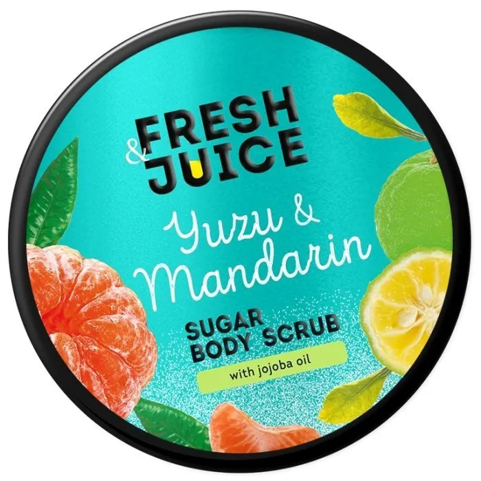 Скраб для тіла Fresh Juice Yuzu & Mandarin Sugar Body Scrub 200 мл (4823015946202)