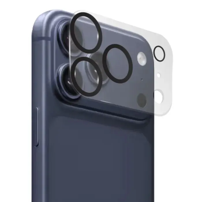 Скло захисне Intaleo Camera Lens Apple iPhone 17 Pro Max Black (1283126630095) зображення 2