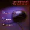 Мишка Meetion MT-GW13-A Wireless/Bluetooth/USB Black (MT-GW13-A) зображення 3