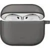 Чохол для навушників Uniq Чохол UNIQ Glase AirPods 4 glossy smoke (8886463691663) (8886463691663)