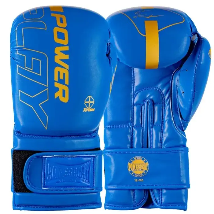 Боксерські рукавички PowerPlay 3089 Alpha Сині 10 унцій (PP_3089_10oz_Blue)