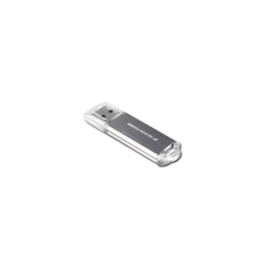 USB флеш накопичувач Silicon Power 4Gb Ultima II silver (SP004GBUF2M01V1S)