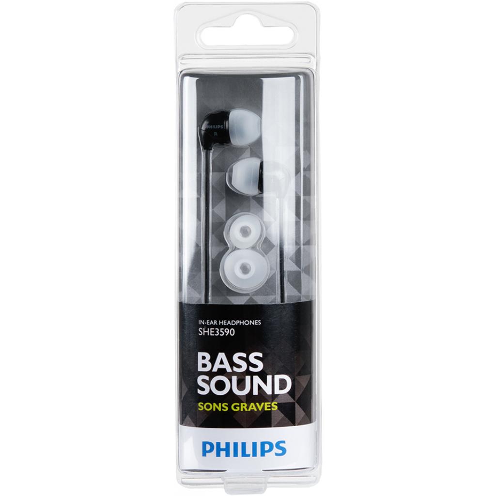 Навушники Philips SHE3590 Black (SHE3590BK) зображення 4