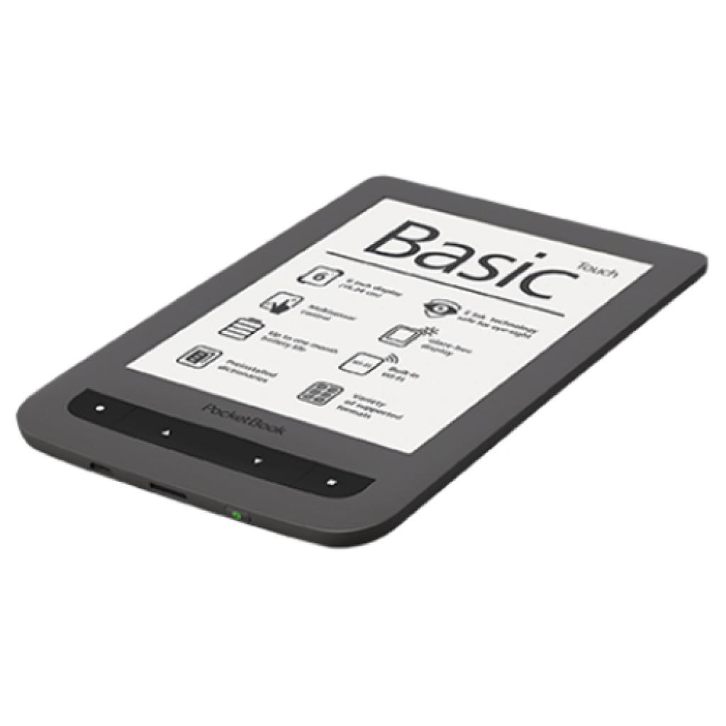 Электронная книга Pocketbook Basiс Touch 624, серый (PB624-Y-WW / PB624-Y-CIS) изображение 3