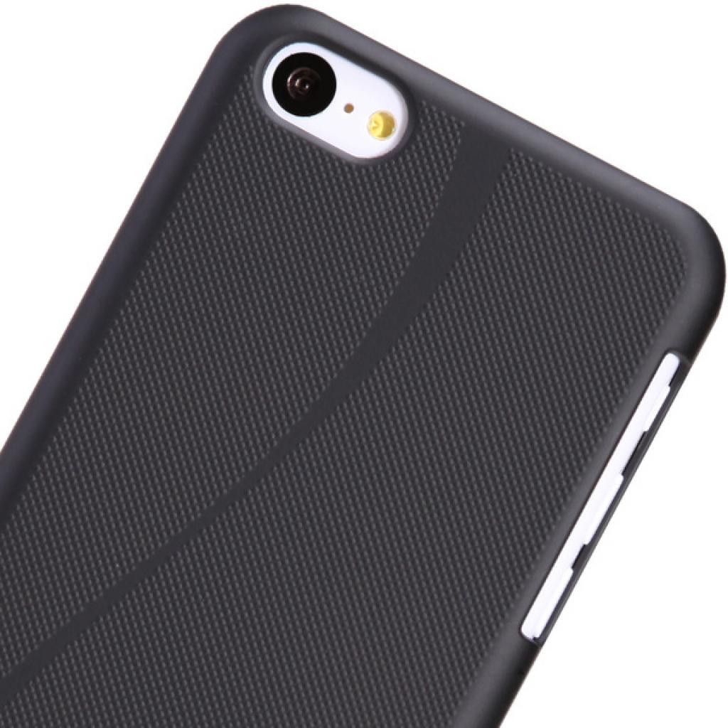 Чохол до мобільного телефона Nillkin для iPhone 5C /Super Frosted Shield/Black (6076998) зображення 3