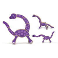 Фото - Развивающая игрушка Melissa&Doug Розвиваюча іграшка  Головоломка Динозавр  MD3072 (MD3072)