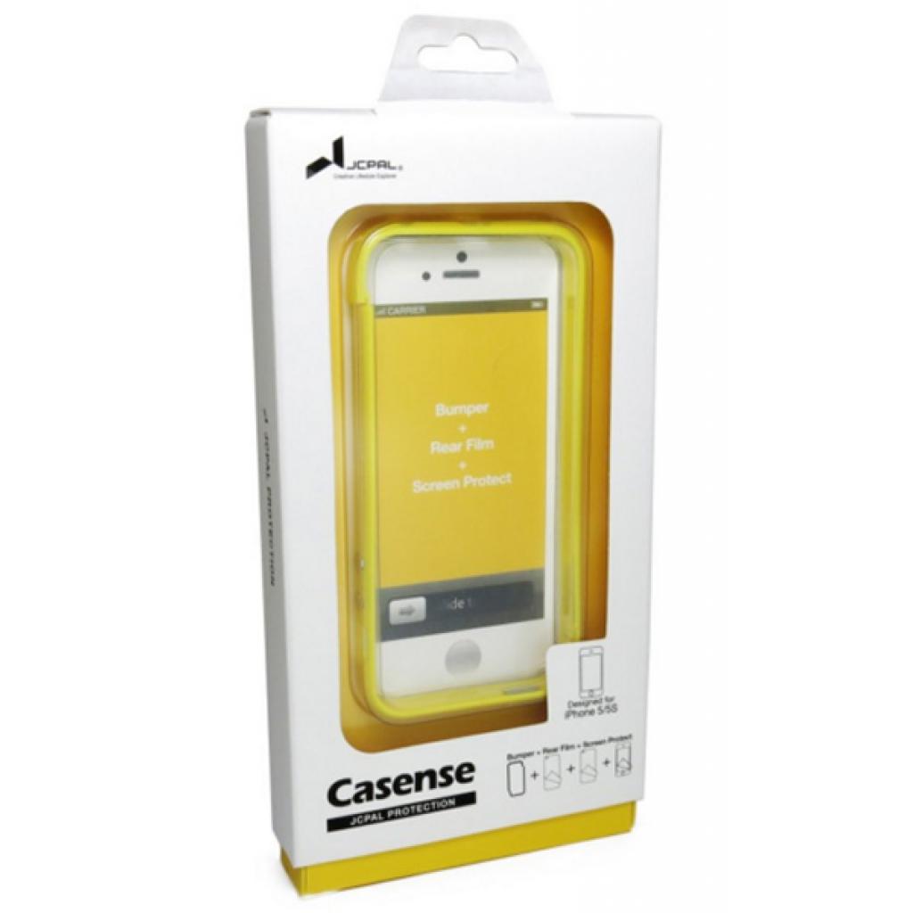 Чехол для мобильного телефона JCPAL Colorful 3 in 1 для iPhone 5S/5 Set-Yellow (JCP3215) изображение 3