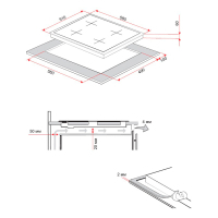 Варочная поверхность Perfelli HGM 610 W изображение 9